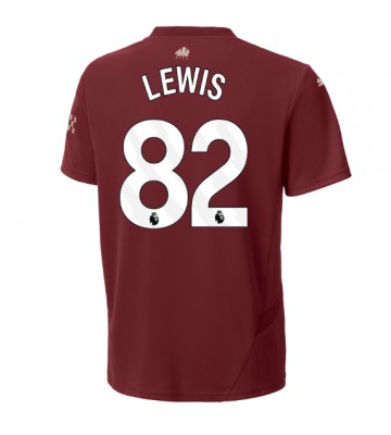 Manchester City Rico Lewis #82 Replika Tredjetrøje 2024-25 Kortærmet